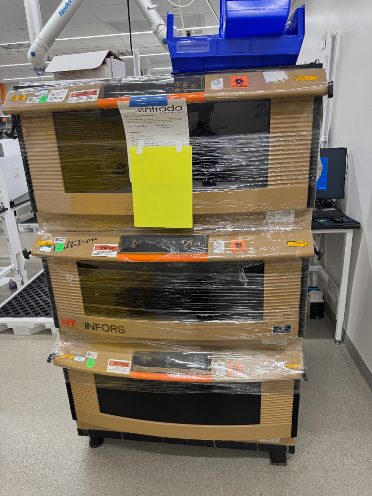 Image of Infors HT Multitron Triple Stack Incubator Shaker